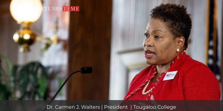 Dr. Carmen J. Walters: President of Tougaloo College