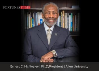 Ernest C. McNealey: Ph.D,President of Allen University