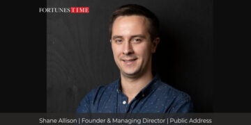 Shane Allison  Founder and Managing Director of Public Address